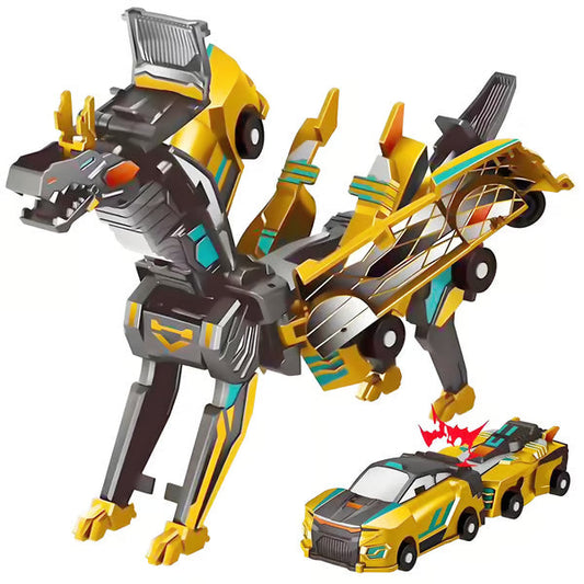 🎁Children's Day Special✨ Collision Transforming Dinosaur Car Toy